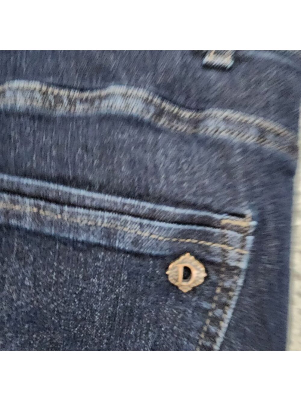 Democracy Jeans Womens 6 Blue Stretch Denim Shaping Skinny - Picture 10 of 15